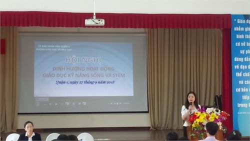 Hội nghị “Định hướng hoạt động giáo dục Kỹ năng sống và STEM”